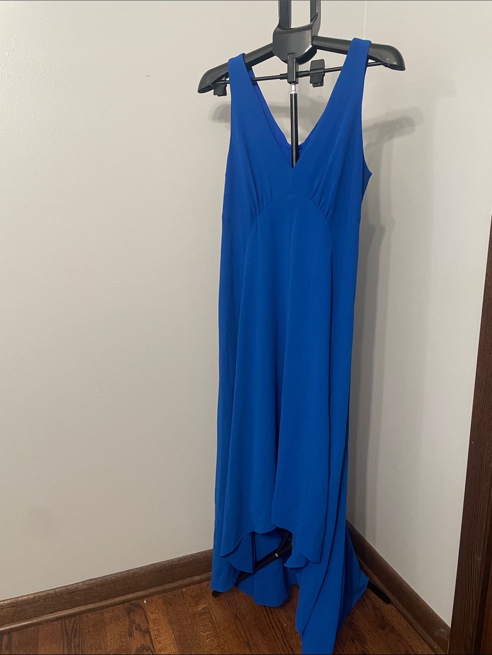 Nicole Miller Cobalt Blue High Low Dress